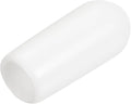 uxcell 20pcs Rubber End Caps 5.5mm ID Vinyl Round End Cap Cover Screw Thread Protectors White