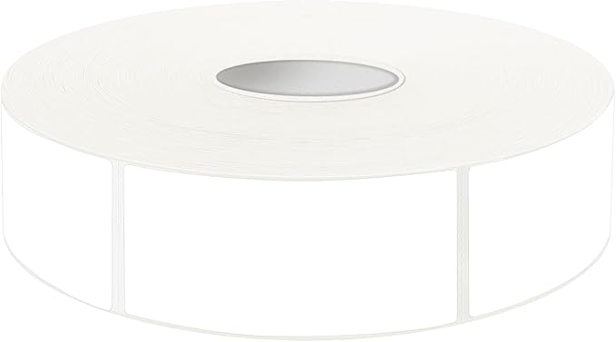 600 Blank Removable Freezer Labels Water Oil Resistant with Perforation Line for Food Containers Jars Pantry Organization (Ink Quick-Dry，1” x 2”)