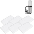Dust Collector Bags 6pcs two-sided 7mil 19.5" diameter (31" width x 40" length) for Harbor Freight Central Machinery 70 Gallon Dust Collector (6)
