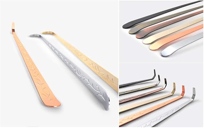 Candle Wick Dippers Candle Wick Hook Candle Accessories for Put Out Extinguish Candle Wick, Gold