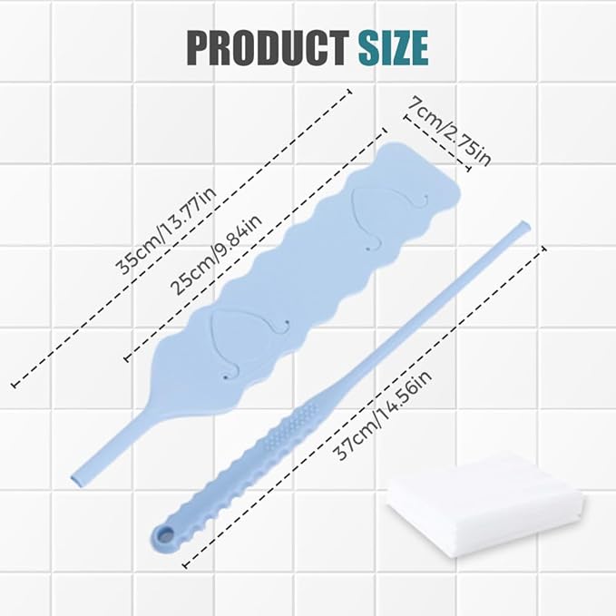 Retractable Gap Dust Cleaner, Bendable Microfiber Duster for Household Flat Duster for Under Appliances, Retractable Gap Dust Cleaning Artifact Extendable Dusters with Nonwoven Fabric (1, White)