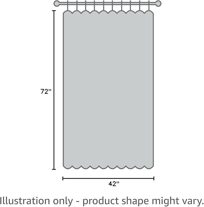 Chyhomenyc Light Blue Sheer Curtains 72 Inch Length 2 Panels, Light Filtering Soft Airy Rod Pocket Voile Window Curtain Drapes for French Door Bedroom Living Room, Each 42Wx72L Inches, Sky Blue