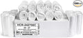 Aluf Plastics High Density Trash Bags, 12 Gallon, 1000 Count, 8 Micron (eq), 24" x 27", Clear, for Bathroom, Office, Industrial, Commercial, Janitorial, Municipal, Recycling