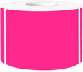 STARLIBOO Neon Colored Labels Stickers 3 x 2 Inch, Rectangle Moving Labels Stickers, 250Pcs Garage Sale Price Stickers, Adhesive Moving Labels for Boxes- Fluorescent Pink
