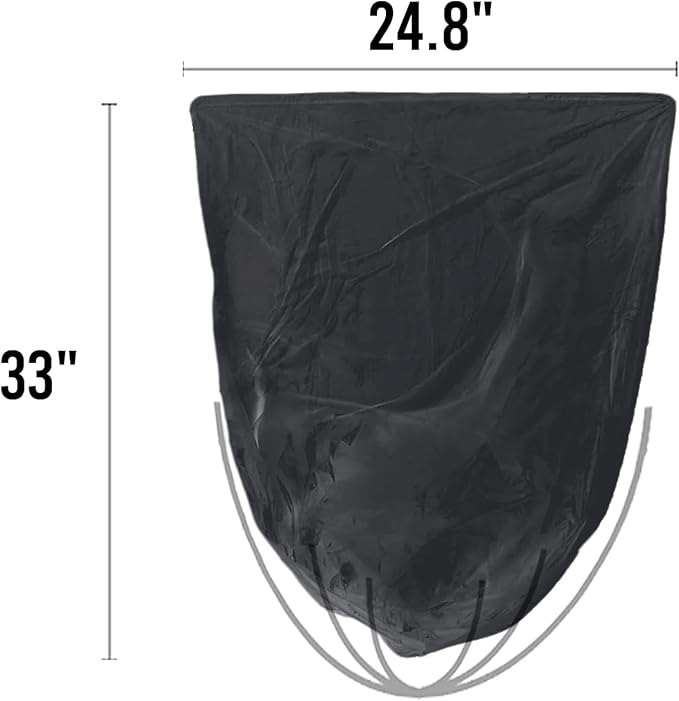 13 Gallon Trash Bags, 100 Count Black Tall Kitchen Garbage bags, Multi-purpose Trash Can Bin Liners for Bathroom, Office, Industrial, Commercial, Janitorial, Municipal, Recycling