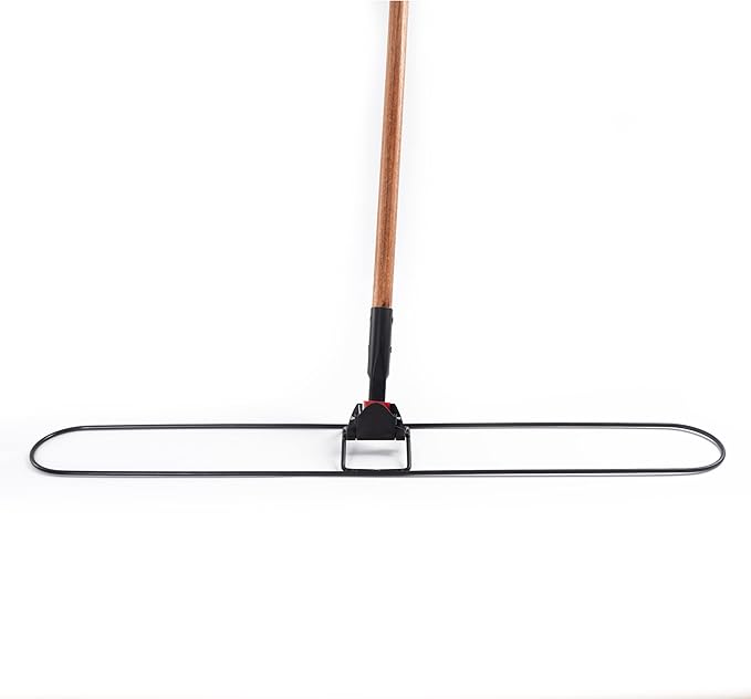 Matthew Cleaning Universal Commercial Clip-on Wire Industries Dust Mop Frame, 24 inch ( Pack of 3) Sold Seperately,Perfect for Floor Cleaning Home/Office/Lobby/Bathroom/Kitchen/Janitor