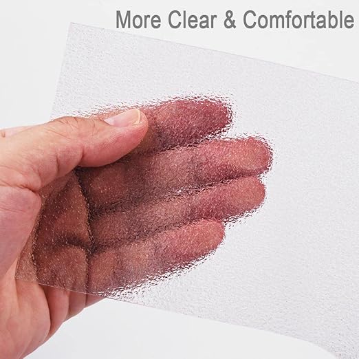 Anti Slip Tape Transparent, More Clear and Comfortable Safety Track Tape (1" Width x 190" Long, Clear)