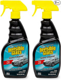 Invisible Glass 92163-2PK Premium Glass and Window Cleaner for Auto and Home Cleans Glass, Windows, Windshields, and More, Streak-Free, Ammonia-Free, Tint-Safe, 16 fl oz (Pack of 2)