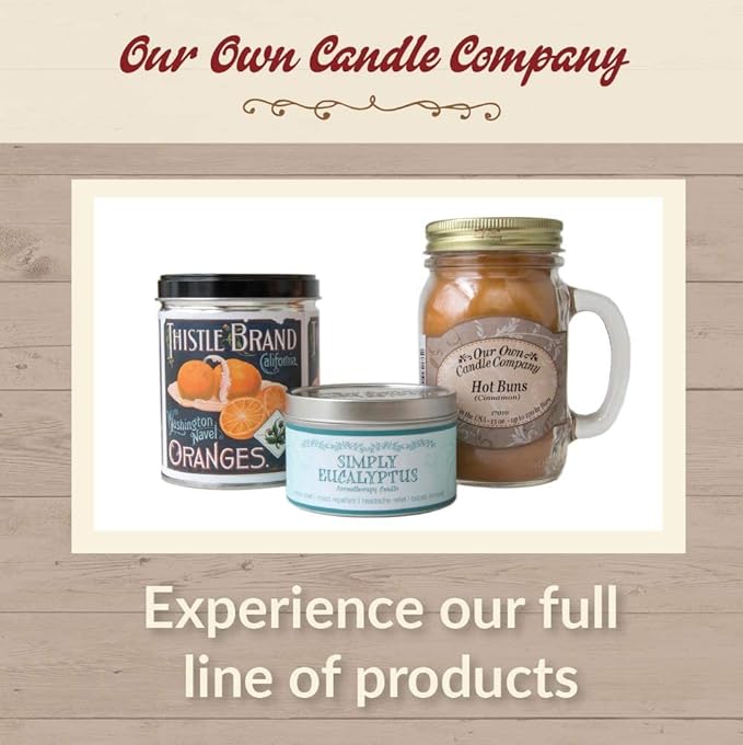 Our Own Candle Company Premium Wax Melt, Balsam Pine, 6 Cubes, 2.4 oz (4 Pack)