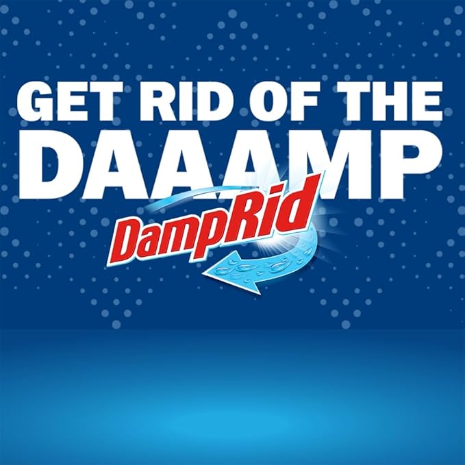 DampRid Fresh Scent Single-Use Pouch Moisture Absorber, 6-Pack
