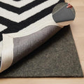 GORILLA GRIP Felt and Natural Rubber Stay in Place Slip Resistant Rug Pad, 1/8in Thick, 2x4 FT Protective Padding Under Area Rugs, Cushioned Gripper Pads, Carpet Runners, Hardwood Floors Protection