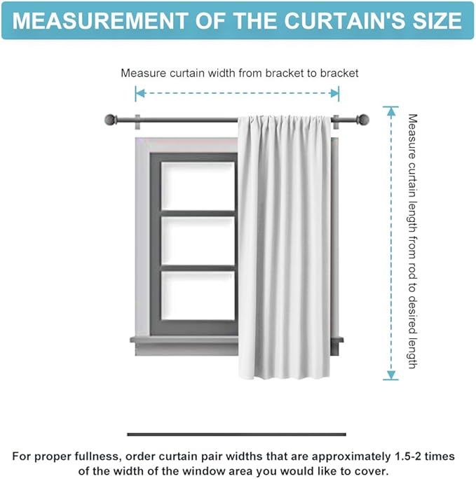 RYB HOME Bedroom Curtains Blackout - Light Block Energy Efficiency Small Window Treatment Drapes for Kitchen Dining Baby Nursery Morden Decor, W 42 x L 54 inch, Dusty Rose, 2 Panels