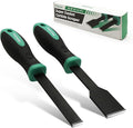 2PCS Carbide Scraper Set(1-1/4 inch & 5/8 inch),Super Gasket Scraper with Durable Tungsten Tip for Remove Gaskets, Carbon and More from Varied Surfaces