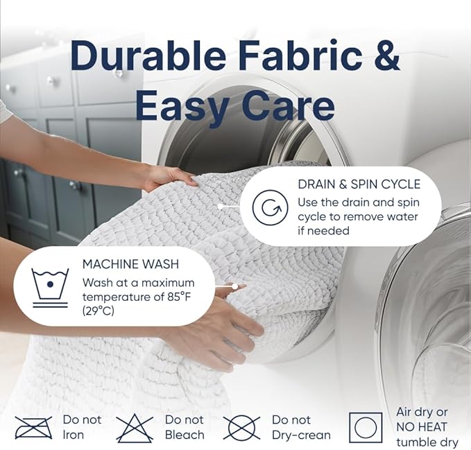 PAULATO BY GA.I.CO Full Waterproof Mattress Protector – Mattress Cover for Full Size Bed – Breathable Noiseless Hypoallergenic Machine Washable – Water Proof Protector with Deep Elastic Skirt