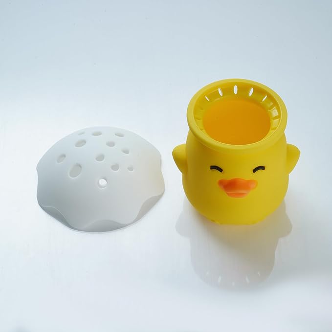 Duck Refrigerator Baking Soda Deodorizer Holder, Refrigerator Odor Absorber, Can Absorb Odor, Food Grade (Yellow)