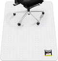 Kuyal Office Chair Mat for Carpet, 40x48 Clear Heavy Duty Computer Chair Mat, Under Desk Protector Carpeted Floors Mat, Easy Chair Movement,Ship Flat