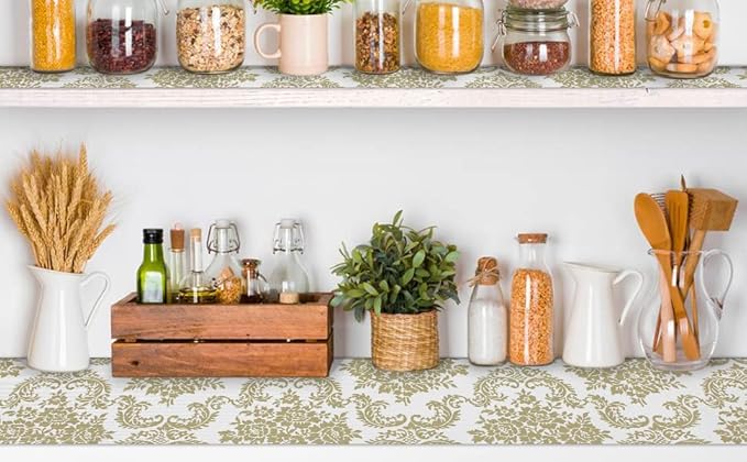 Shelf Liner Non Adhesive, 12 Inch x 10 Feet Cabinet Liners for Pantry Drawer Vanity, Drawer Liners Strong Grip Non Slip Waterproof, Shelf Liners for Kitchen Cabinets