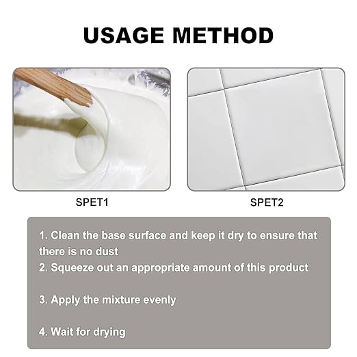 Tile and Ceramic Glaze Repair Paste,Ceramic Tile Crack Repair,Porcelain Sink Repair Kit,Tilegrout Repair,for Bathtub Tilefloors,Sinks, and Toilets (3PC)