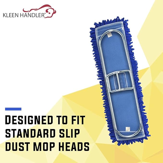 Kleen Handler 48 Inch Commercial Dust Mop Frame (3 Pack)