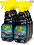Invisible Glass 92163-6PK Premium Glass and Window Cleaner for Auto and Home Cleans Glass, Windows, Windshields, and More, Streak-Free, Ammonia-Free, Tint-Safe, 16 fl oz (Pack of 6)