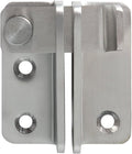 Alise Flip Latch Gate Latch,Shed Door Latch Barn Door Lock Shed Lock Shed Latch,Brushed Stainless Steel Locking Latches for Shed Barn Fence Chicken Dog Cage Window Cabinet Backyard Garage,L-Size