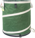 24-Gallon Collapsible Trash Can (19x21 in) Hard-Shell Bottom Yard Garden Bag for Yard Waste,Debris Bags,Pop-Up Trash Can,Recycling Bin,Camping Waste Bin,Laundry Hamper,Lawn Grass,Leaf Bag,Weeds Barrel