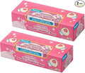 BOS Amazing Odor Sealing Baby Diaper Disposal Bags - Durable and Unscented [Size: M, Color: Pink] (90 count, Pack of 2) (180 Bags)