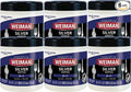 Weiman Silver Wipes - Jewelry Wipes 6 Pack - Cleaner and Polisher for Silver Jewelry Sterling Silver