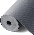 Shelf Liners for Kitchen Cabinet Waterproof Drawer Liner Non Adhesive EVA Material Cupboard Mat Refrigerator Mats Fridge Liner for Desks Gray Liner 23.6 x 236.2 Inches