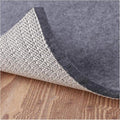 Non Slip Rug Pad Grippers - 2.5x13, 1/4" Thick, Felt + Rubber Double Layers Area Carpet Mat Tap, Provides Protection and Cushioning for Hardwood or Tile Floors
