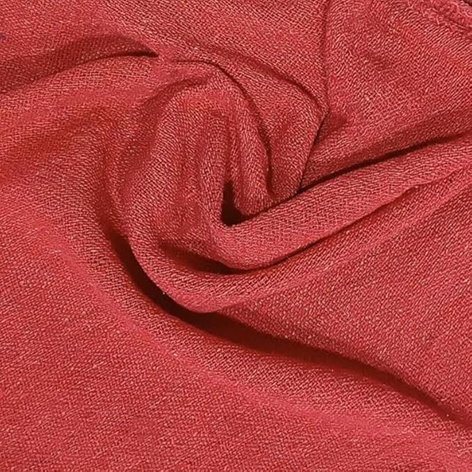 Shop Towels (Red, 25-Pack) - Bulk Cleaning Towel in a Bag, Mechanic Cotton Wipes for Car Maintenance, Auto Mechanics & Garage, Wipe Grease & Oil, Machine Wash & Reusable