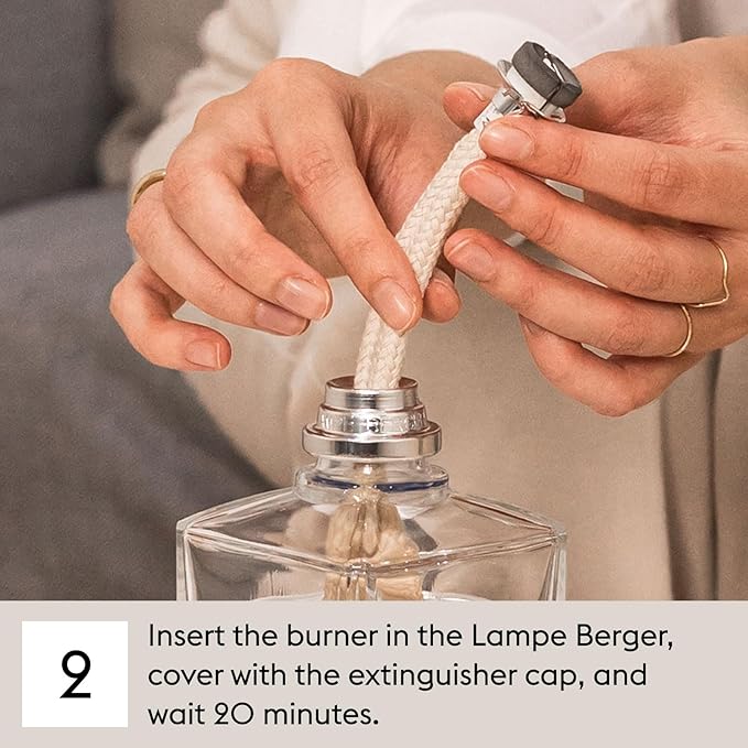 MAISON BERGER - Lolita Lempicka Home Fragrance Refill, 1L (33.8 Fluid Ounces) - Catalytic Diffuser Air Purifier - Holiday Scent - 160h Diffusion - French Luxury for Lampe Berger