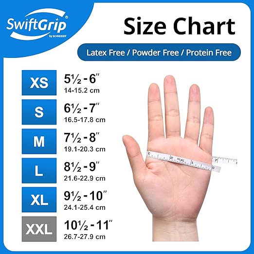 Disposable Nitrile Exam Gloves, 3 Mil, Blue, Nitrile Gloves Disposable Latex Free, Medical Gloves, Cleaning Gloves, Food-Safe Rubber Gloves, Powder Free, Non-Sterile, 100-ct Box (Small)