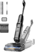 Tineco Floor One S7 Stretch Steam Cordless Wet Dry Vacuum Steam Mop All-in-One, 320℉ HyperSteam, 180° Lay-Flat, Anti-Tangle Design, FlashDry Self-Cleaning, Up to 80 Min Runtime