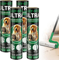 Large Lint Roller Refills for Lint Remover,4 Pack 10 Inch Big Lint Roller Refill Compatible with Evercare Mega Roller Cleaning for Carpets, Furniture, Pet Hair