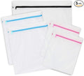 Simple Houseware Laundry Bra Lingerie Mesh Wash Bags (1 X-Large, 2 Large and 2 Medium) - 5 Pack