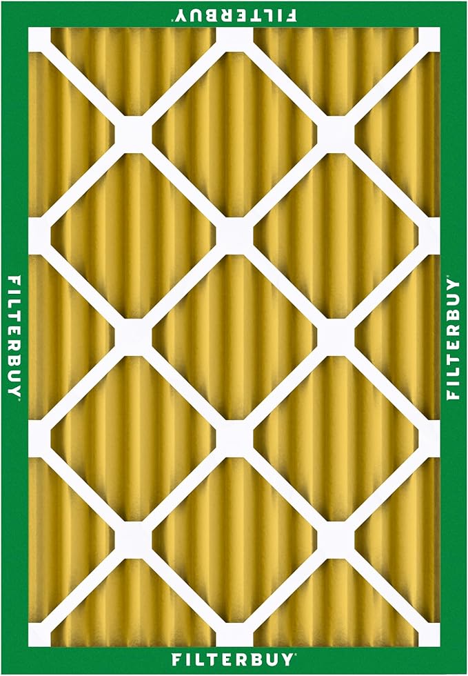 Filterbuy 30x36x2 Air Filter MERV 11 (MPR 1200) Allergen Defense Replacement (4-Pack), Electrostatic Pleated HVAC AC Furnace Filters, Made in USA (Actual Size: 29.81 x 35.81 x 1.75)