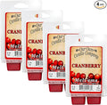 Our Own Candle Company Premium Wax Melt, Cranberry Scent, 6 Cubes, Handmade in The USA, 24 Cubes (4 Pack, 9.6oz Total)