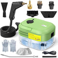 8-in-1 Handheld Steam Cleaner, 2200W High Pressure Steam Cleaner, 1.2L Portable Car Steam Cleaner for Home Kitchen, Bathroom, floor and Car Cleaning, 10s Fast Heating High Pressure Steam Cleaning