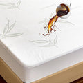 Twin XL Mattress Protector Waterproof Mattress Pad Washable Bamboo Rayon Mattress Cover Breathable Noiseless Bed Protector 5" - 21'' Elastic Fitted Deep Pocket