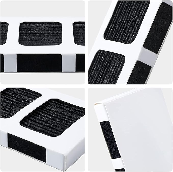 KEEPOW Paultra2 Refrigerator Air Filter Compatible with Frigidaire Pureair Ultra 2, Pure Air Ultra 2, Pureair Ultra ii, Electrolux 242047805, 5303918847, EAP12364179 (6 Pack)