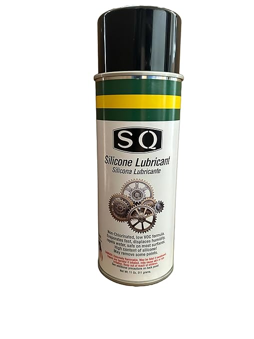 SQ Lubricant Combo, SQ Mechanic's Aid 17-6 Penetrating Catalist, 5 in 1 Multipurpose Lubricant, Silicone Lubricant Heavy Duty (8)