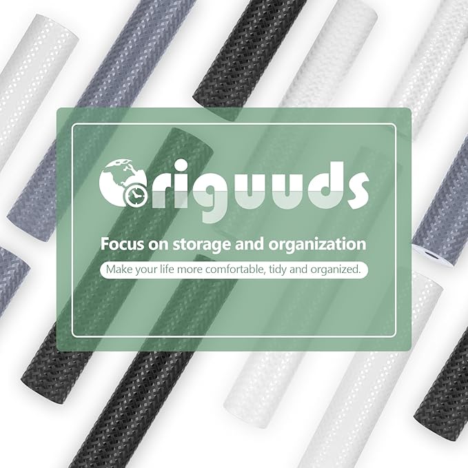 Shelf Liners, Non-Adhesive Drawer Liner, Waterproof & Oil-Proof Kitchen Cabinet Cupboard Liner Plastic EVA Material BPA Free Fridge Liner Mats Paper Protector for Shelves (Black/16in x 240in)