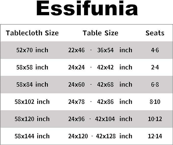 Waterproof Gingham Tablecloth Fabric - Oblong 52x70 Inch Classic Buffalo Tartan Valentines Table Cloth for Outdoor Use - Valentine's Tabletop Cover Perfect for Dinner, BBQs, and Parties
