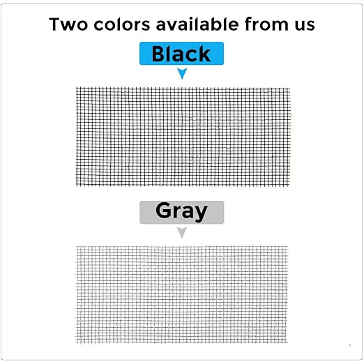Grey Window Screen Repair Tape, 2IN X 35FT (420IN) Screen Repair Kit for Windows or Doors, Strong Adhesive Patch Kit Fiberglass Mesh Tape