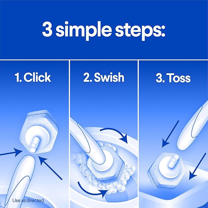 CLOROX ToiletWand Toilet Bowl Cleaner- Toilet Brush, Storage Caddy and 16 Disinfecting Refill Heads