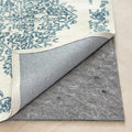 RUGPADUSA - Dual Surface - 7'x9' - 1/8" Thick - Felt + Rubber - Non-Slip Backing Rug Pad - Adds Low-Profile Comfort and Protection