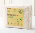 Luxury Waterproof Organic Mattress Protector King - Organic Cotton Breathable Mattress Pad Cover - New 380 GSM Comfort - Deep Pocket - Jersey Cotton Skirt - Fitted Comfort