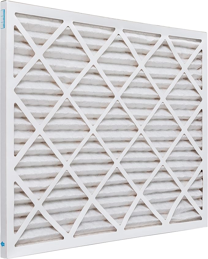 Aerostar 10x20x1 MERV 8, Pleated Air Filter, 10x20x1, Box of 6, Made in the USA