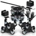 Furniture Movers with Wheels - Set of 4 Heavy Duty Furniture Lifter Tool with 2000 lbs Load Capacity, Easy Sliders Dolly for Moving Appliances, Sofa, Cabinet, and Piano etc (6.3×6.3IN)